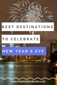 Best Destinations celebrate New Year's Eve